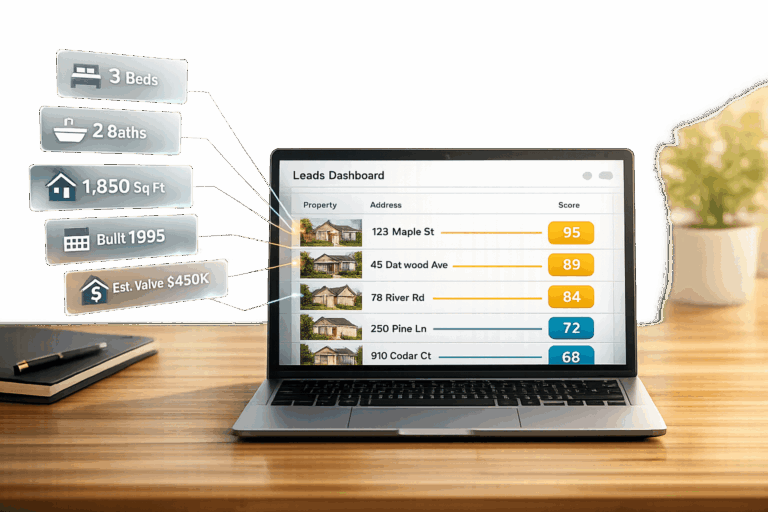 How to Use BatchData’s API to Automatically Score and Rank Real Estate Leads in Your CRM