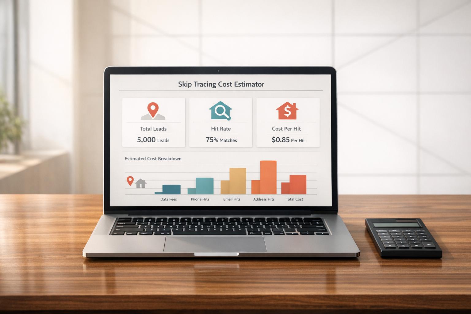 Skip Tracing Cost Estimator Tool