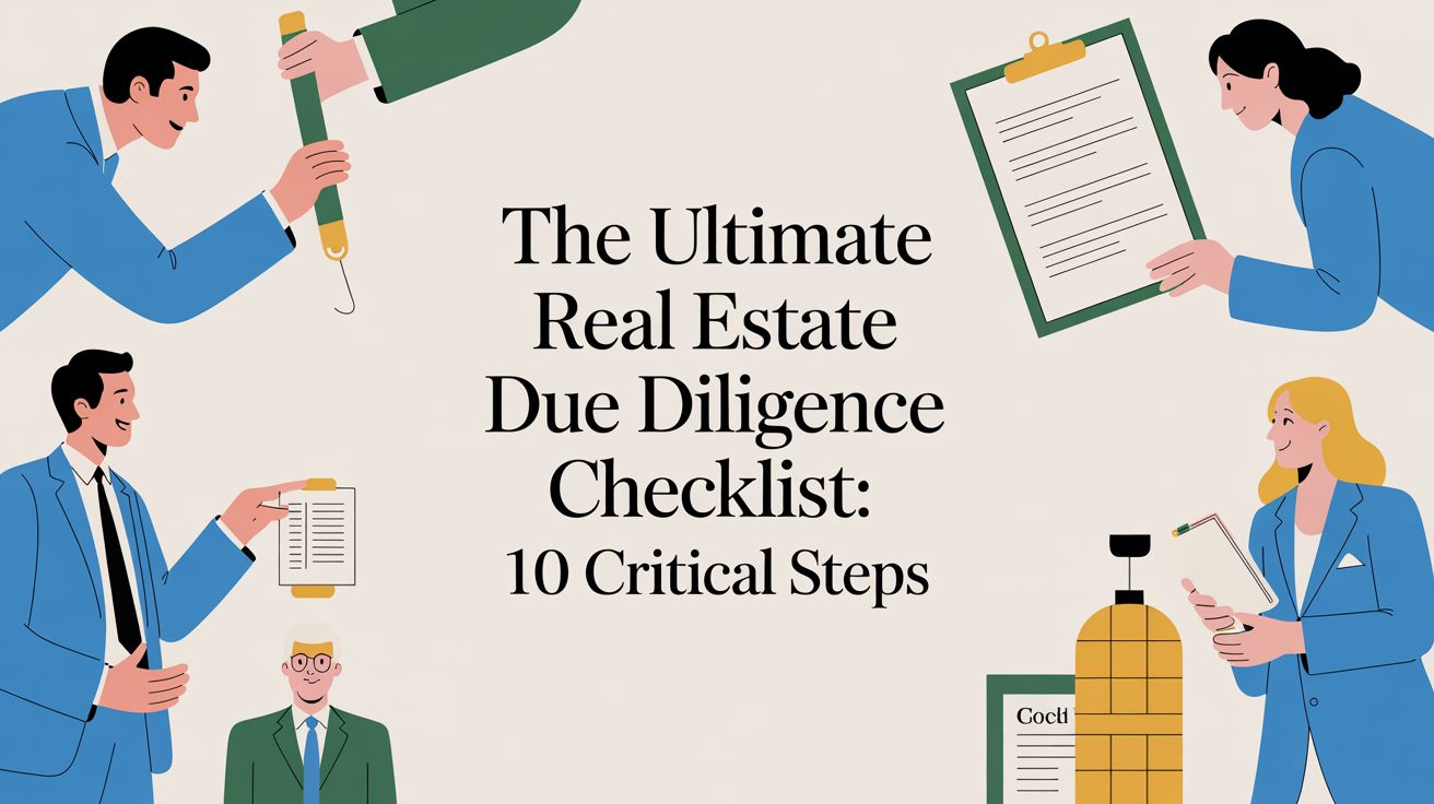 The Ultimate Real Estate Due Diligence Checklist: 10 Critical Steps