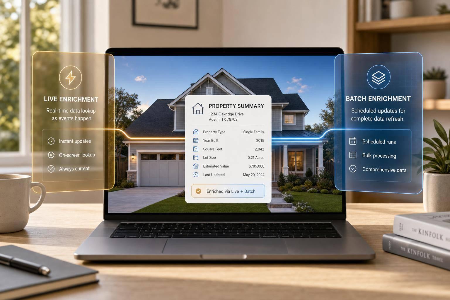 Property Data Enrichment Services: Live vs Batch