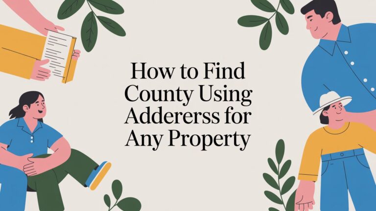 How to Find County Using Address for Any Property