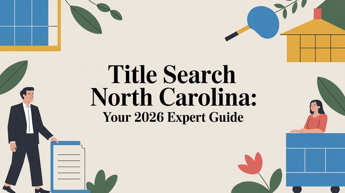 Title Search North Carolina: A 2026 Expert Guide
