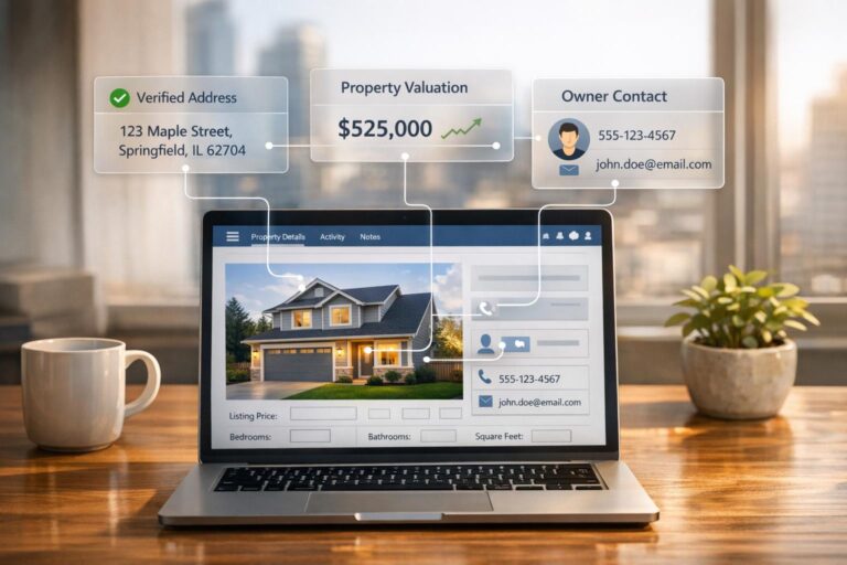 How to Clean and Enrich Your CRM Database with Property Data APIs