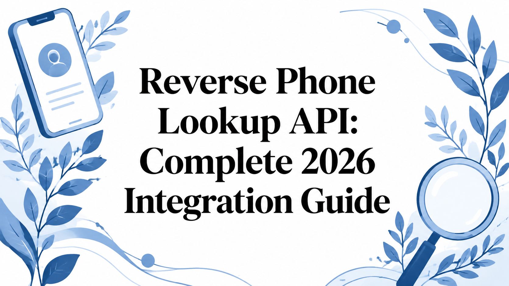 Reverse Phone Lookup API: Complete 2026 Integration Guide
