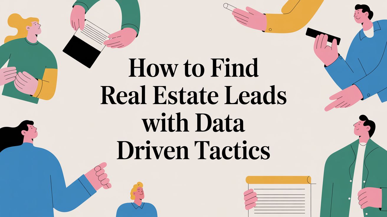 How to Find Real Estate Leads Using Data-Driven Tactics