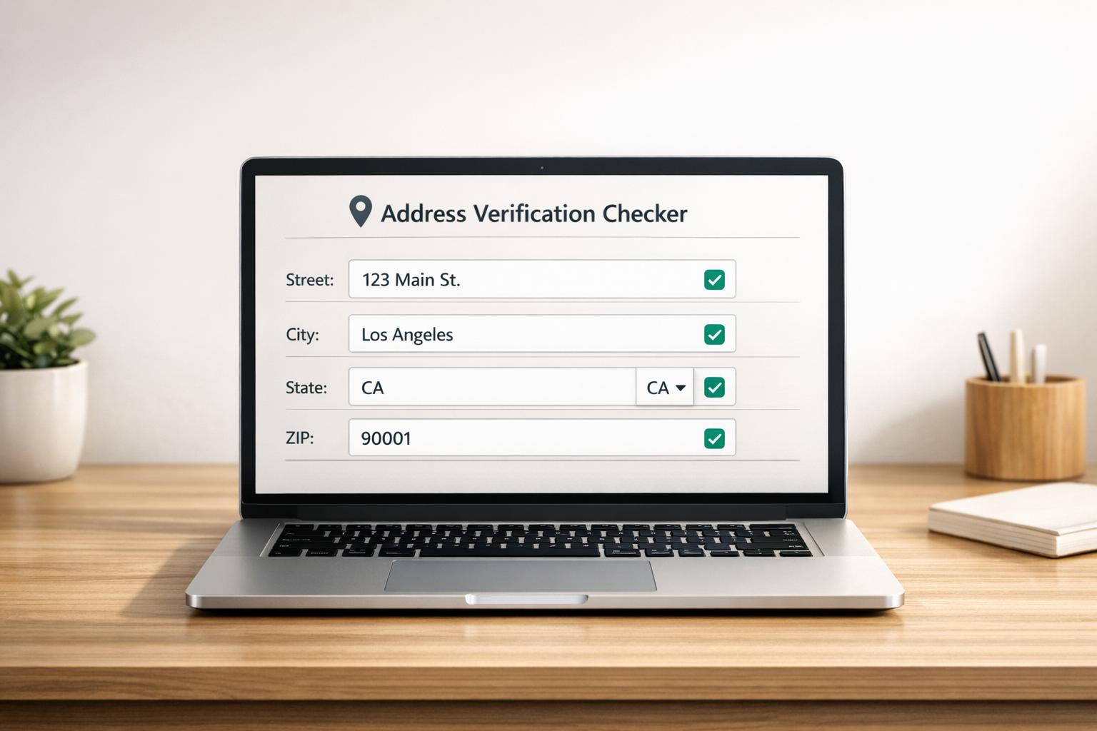 Address Verification Checker for Accuracy