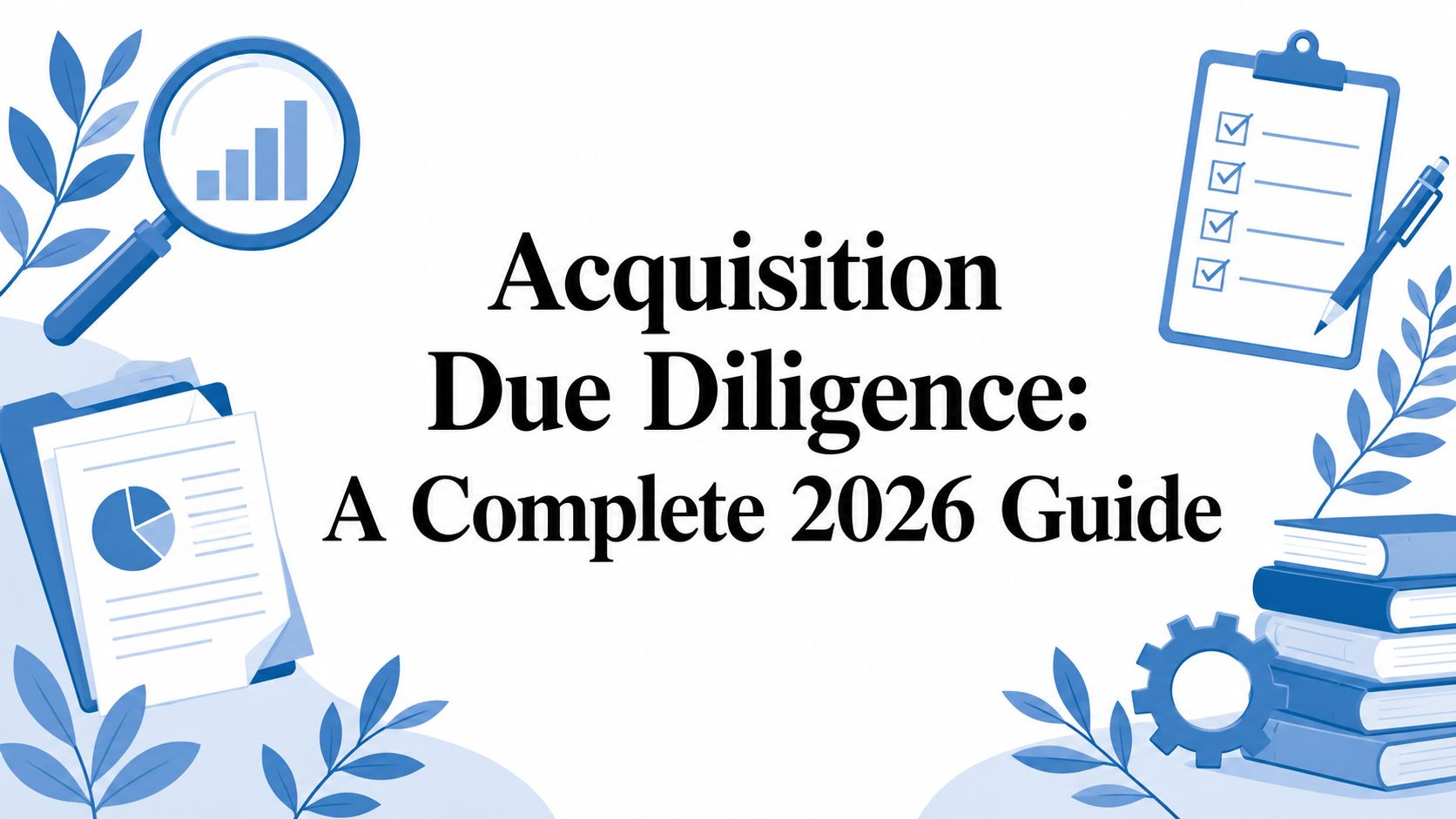 Acquisition Due Diligence: A Complete 2026 Guide