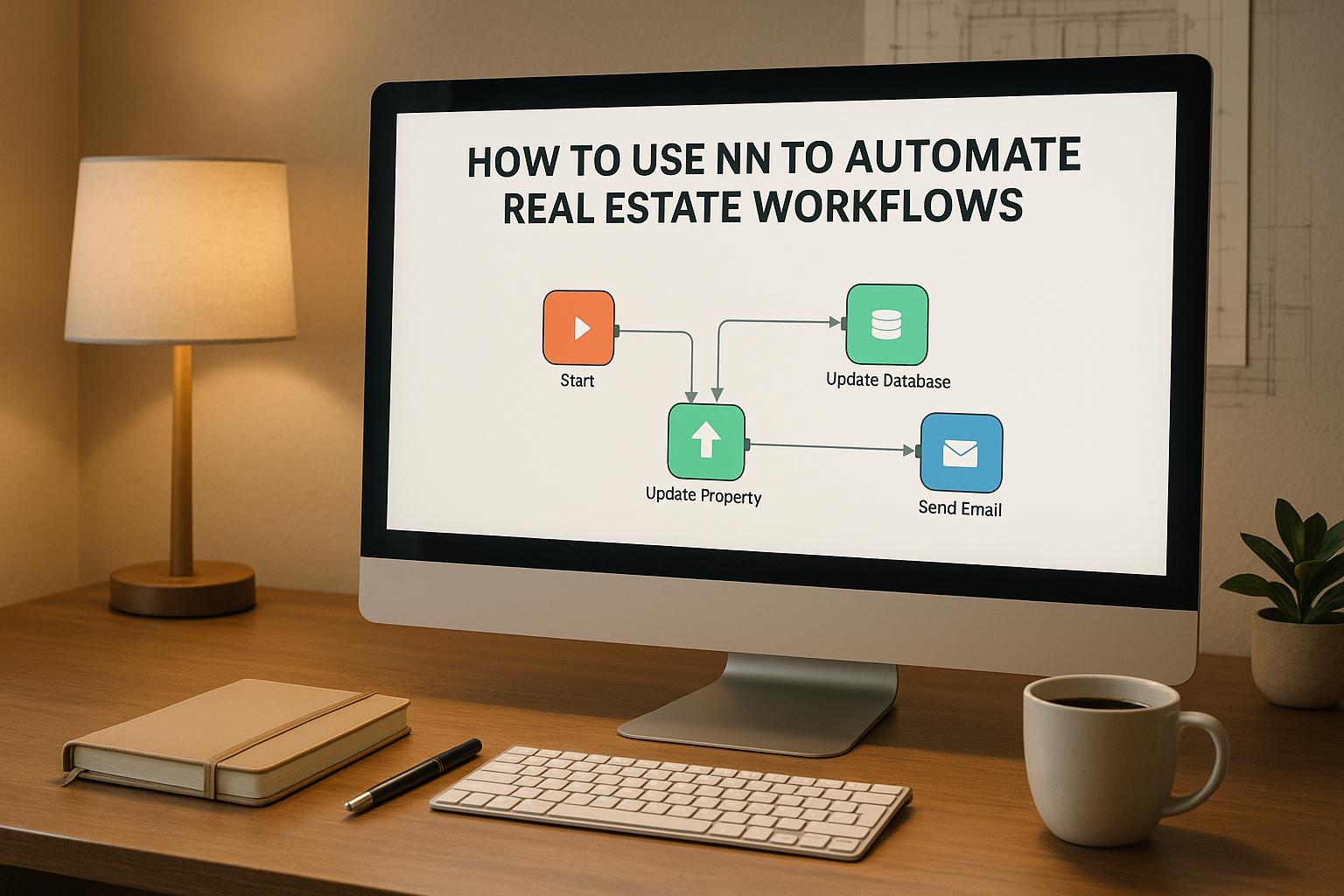 how to use N8N to automate real estate workflows.