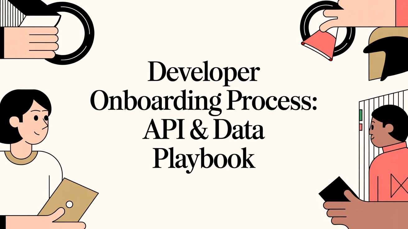 Developer Onboarding Process: API & Data Playbook