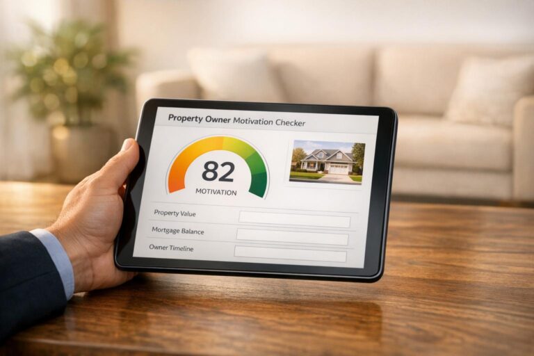 Property Owner Motivation Checker