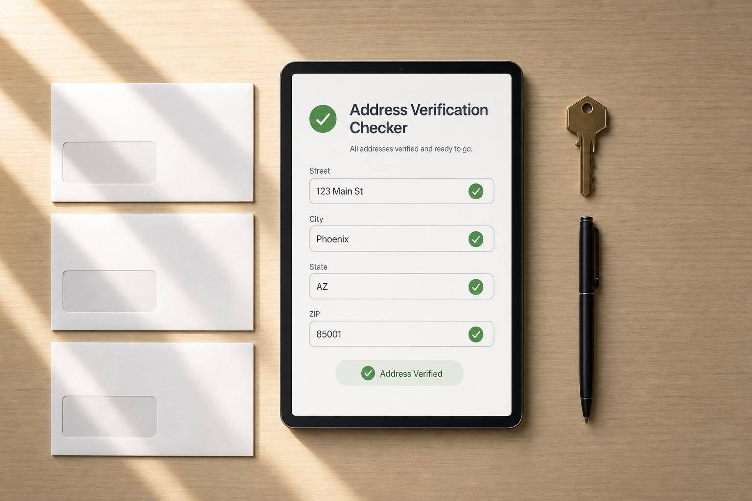 Address Verification Checker