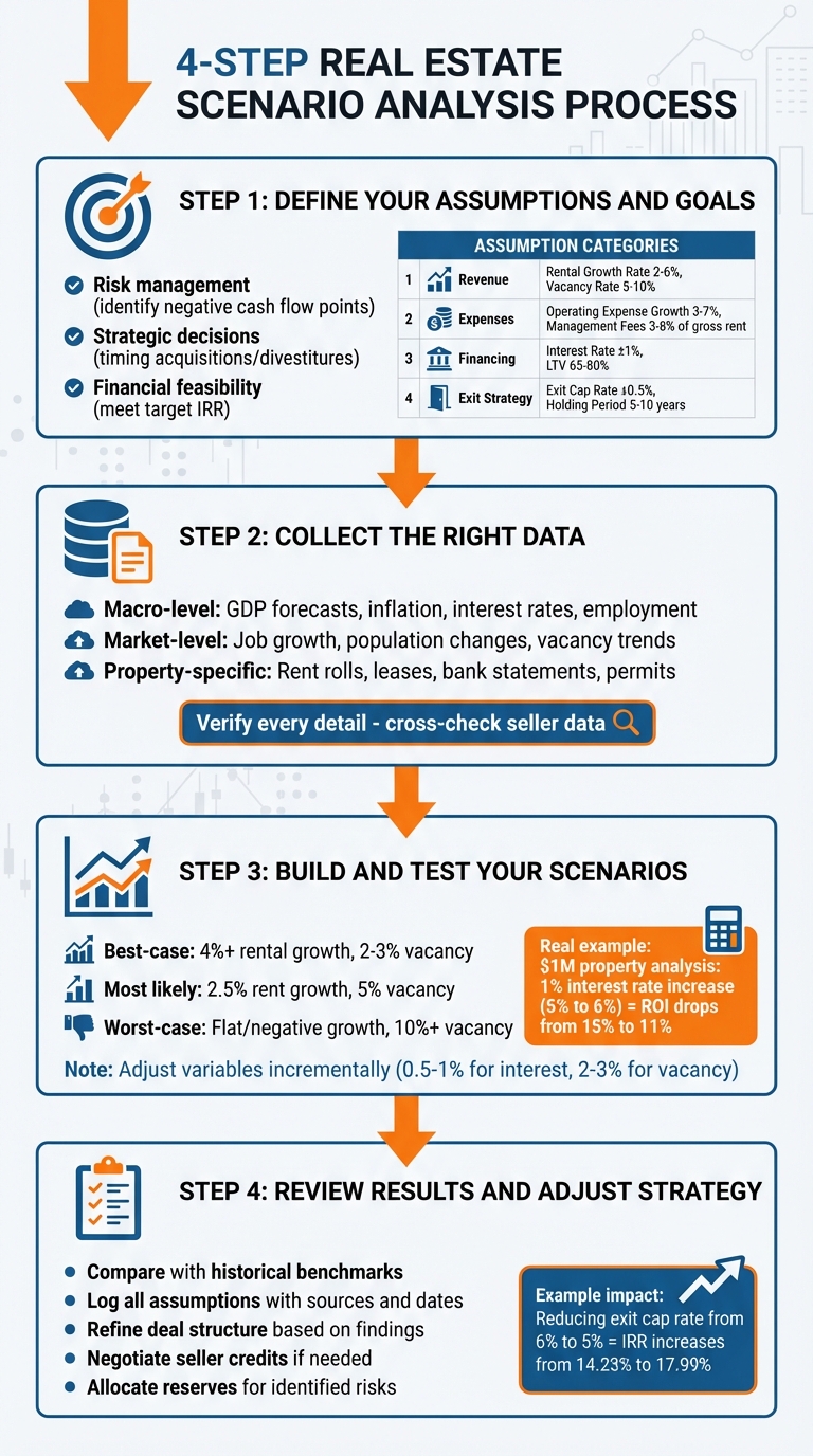 4-Step Real Estate Scenario Analysis Process for Investors