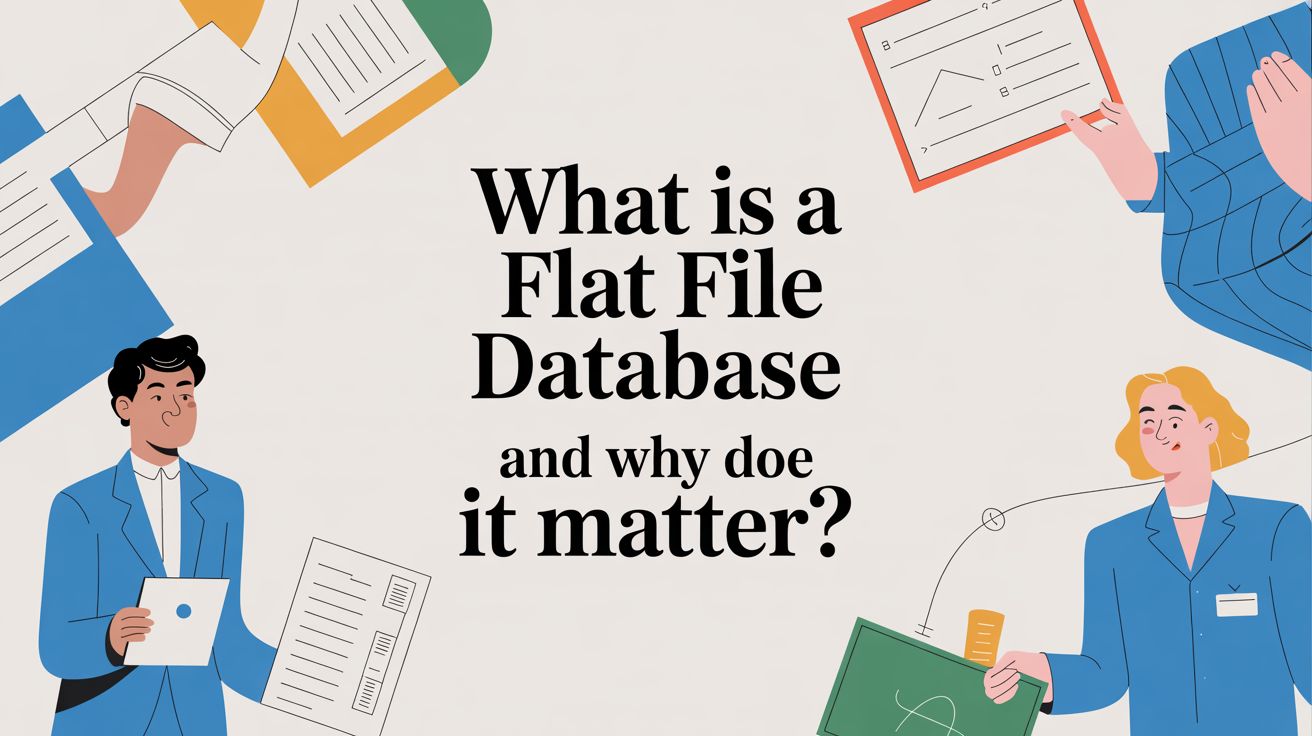 What Is a Flat File Database & Why Does It Matter in 2024?