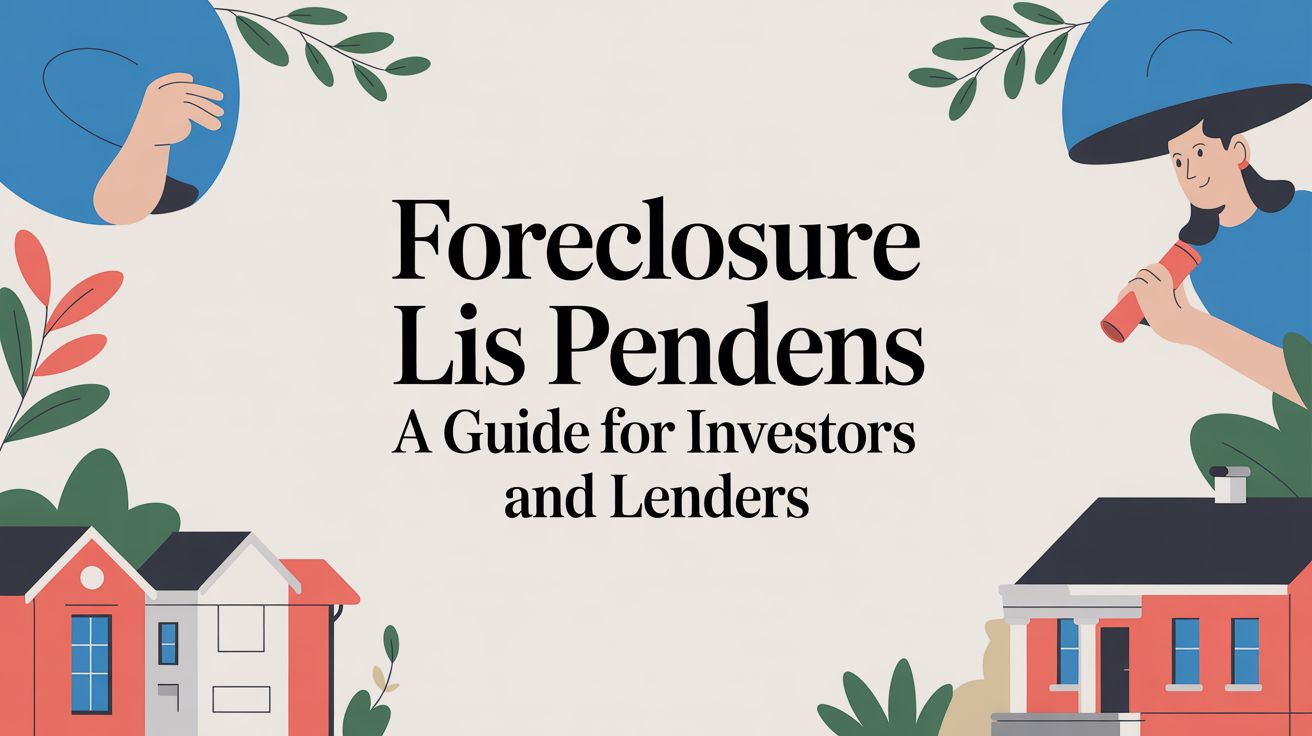 What Is a Foreclosure Lis Pendens? An Investor’s Guide