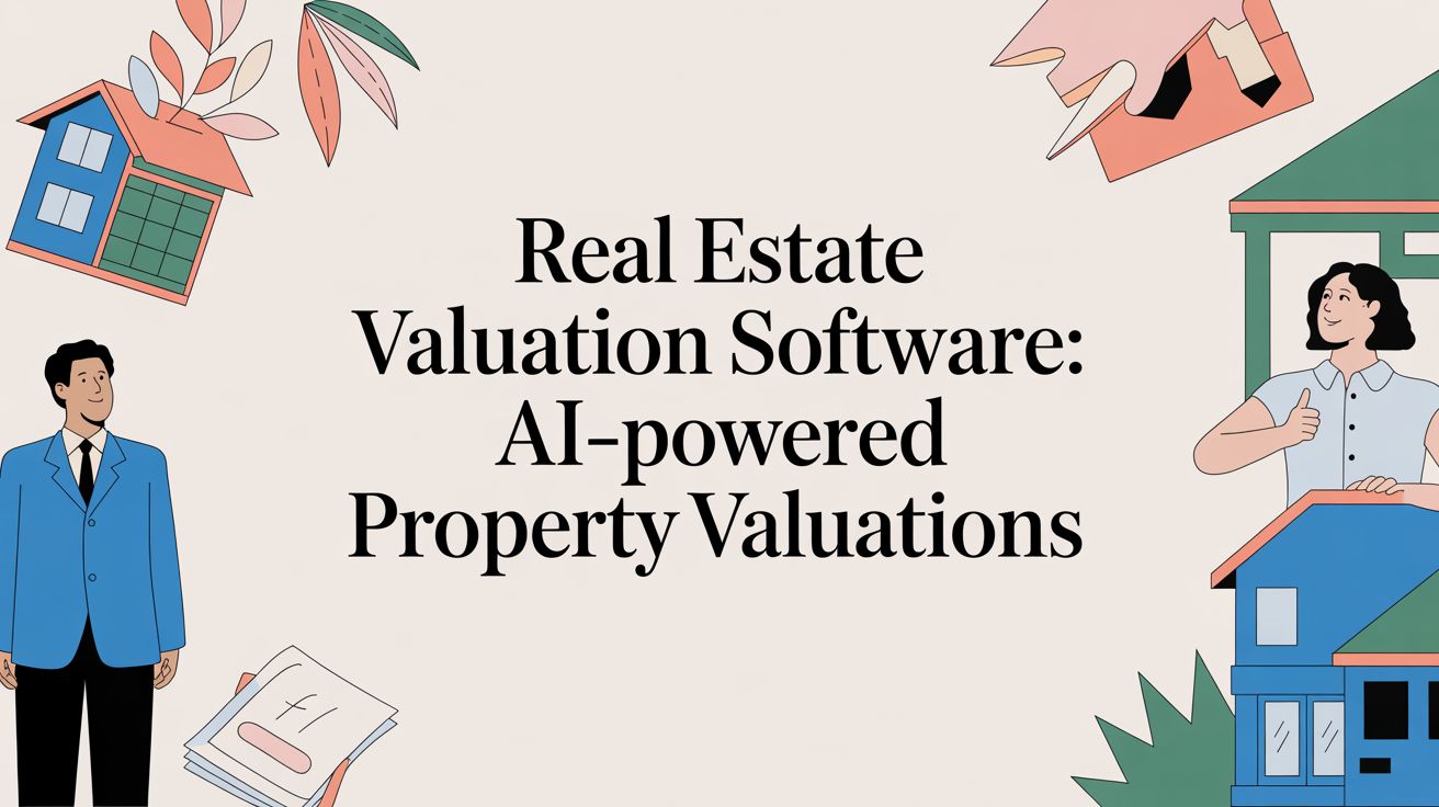 A Guide to Real Estate Valuation Software: AI, AVMs, & Data