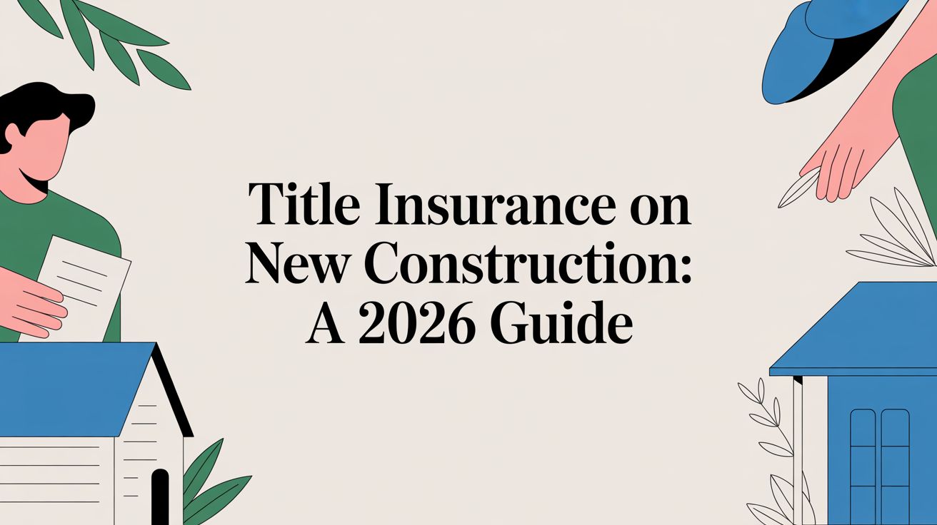 Title Insurance on New Construction: A 2026 Guide
