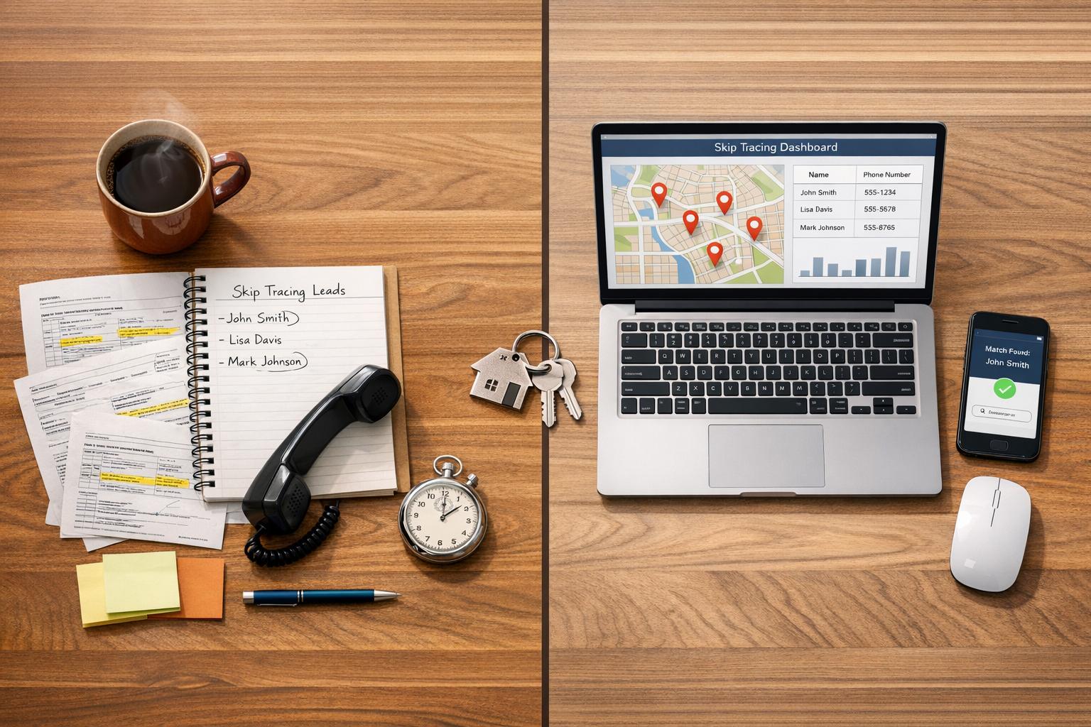 Manual vs Automated Skip Tracing: Key Differences