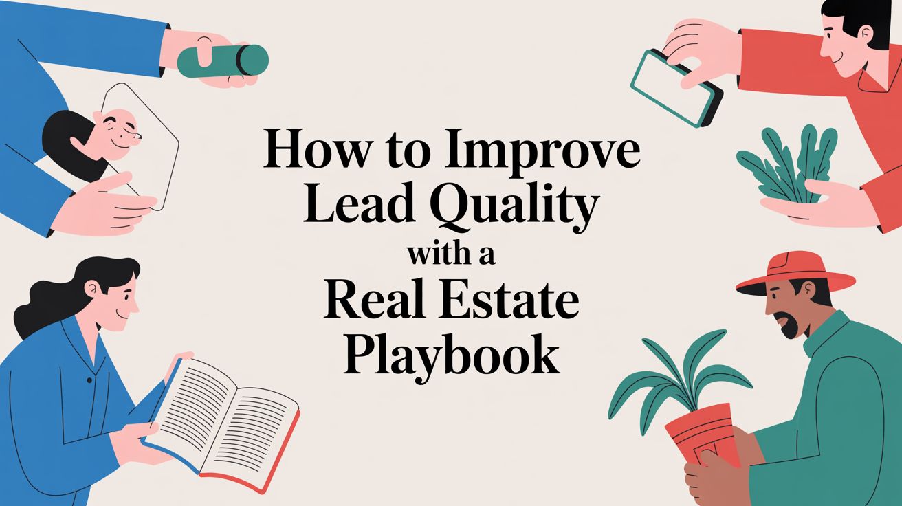 How to Improve Lead Quality with a Real Estate Playbook