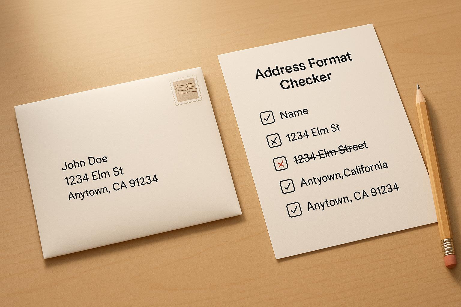 Address format checker