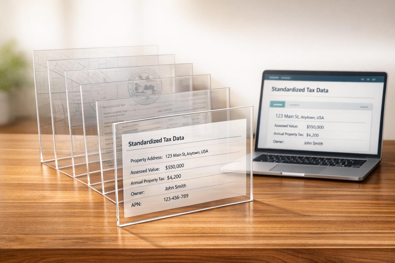 How To Standardize Tax Data for Real Estate APIs