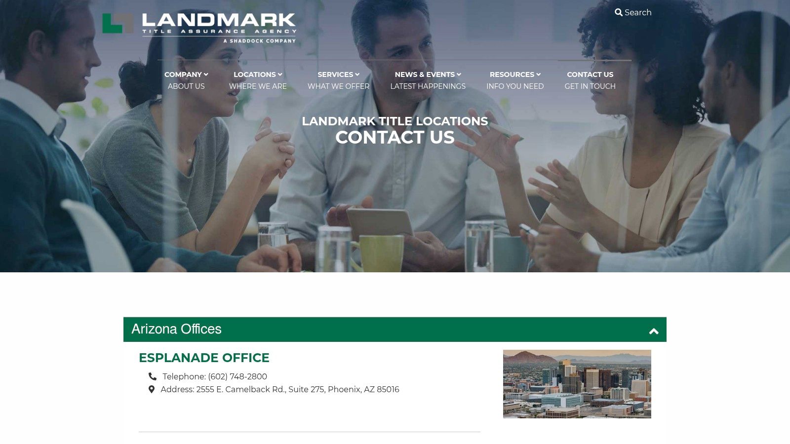 Landmark Title Assurance Agency