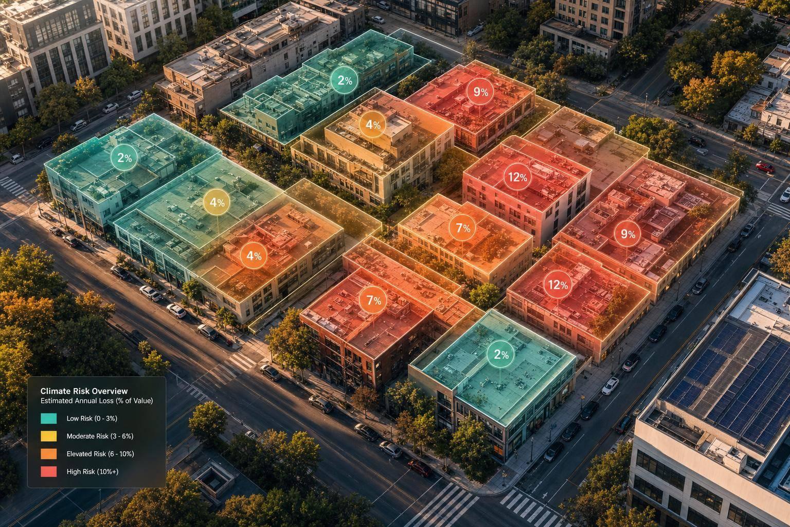 Climate Risk Data for Real Estate Portfolios