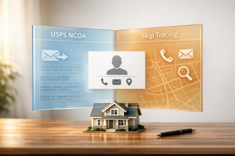 USPS NCOA vs. Skip Tracing: Which is Better for Finding Property Owners?