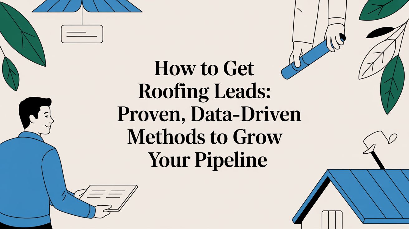 How to Get Roofing Leads: Data-Driven Methods to Grow Your Pipeline
