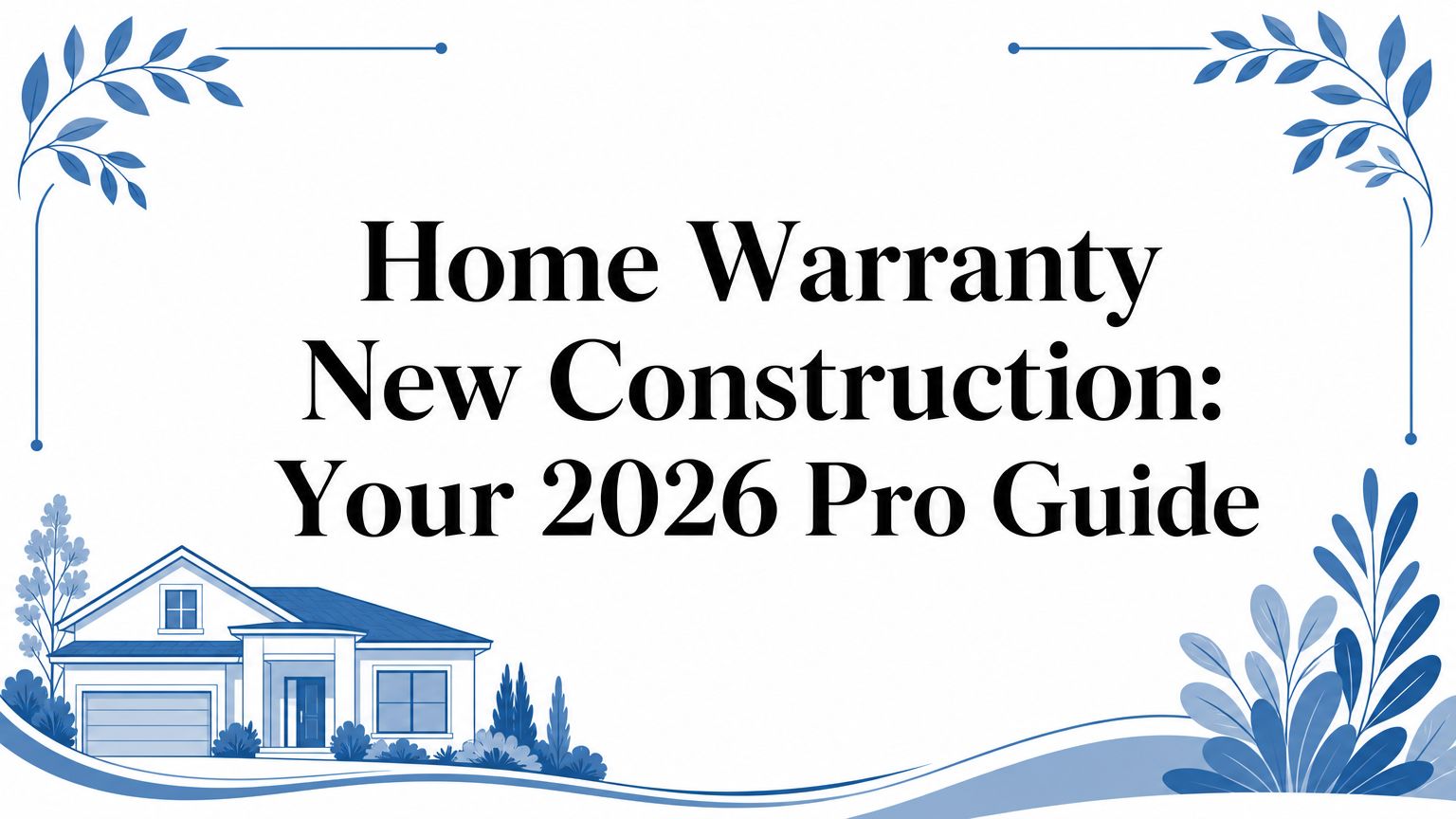 Home Warranty New Construction: Your 2026 Pro Guide