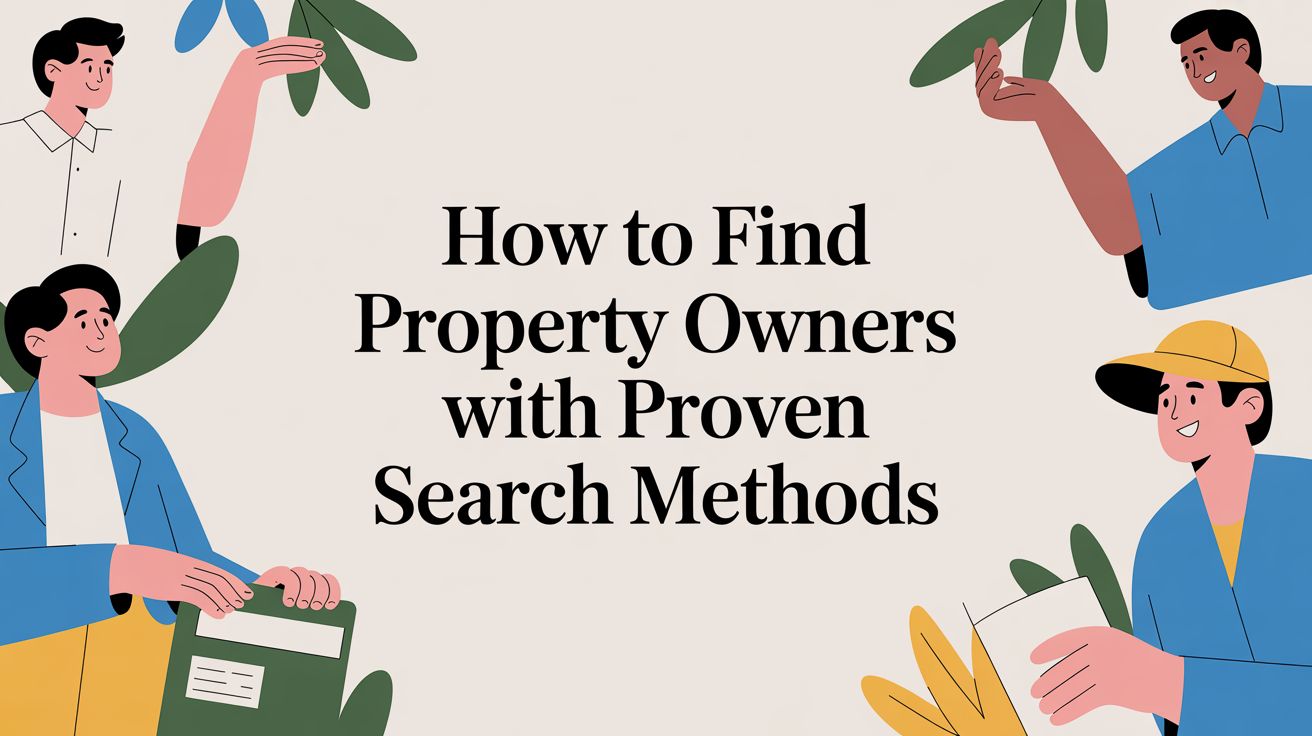 How to Find Property Owners: 3 Proven Methods