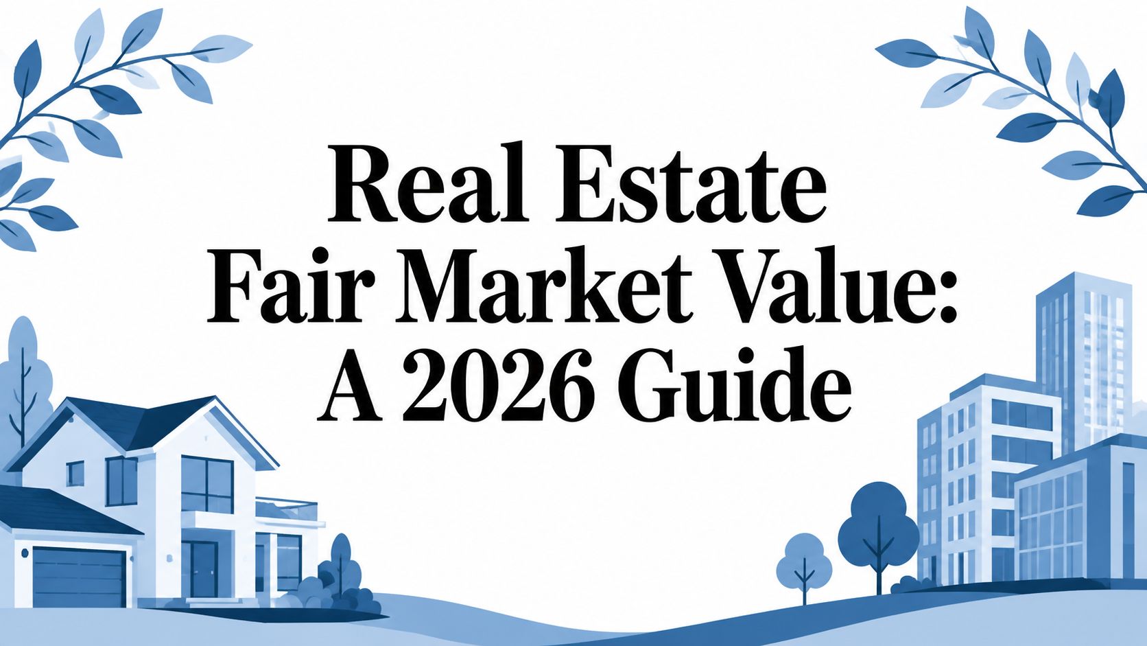 Real Estate Fair Market Value: A 2026 Guide