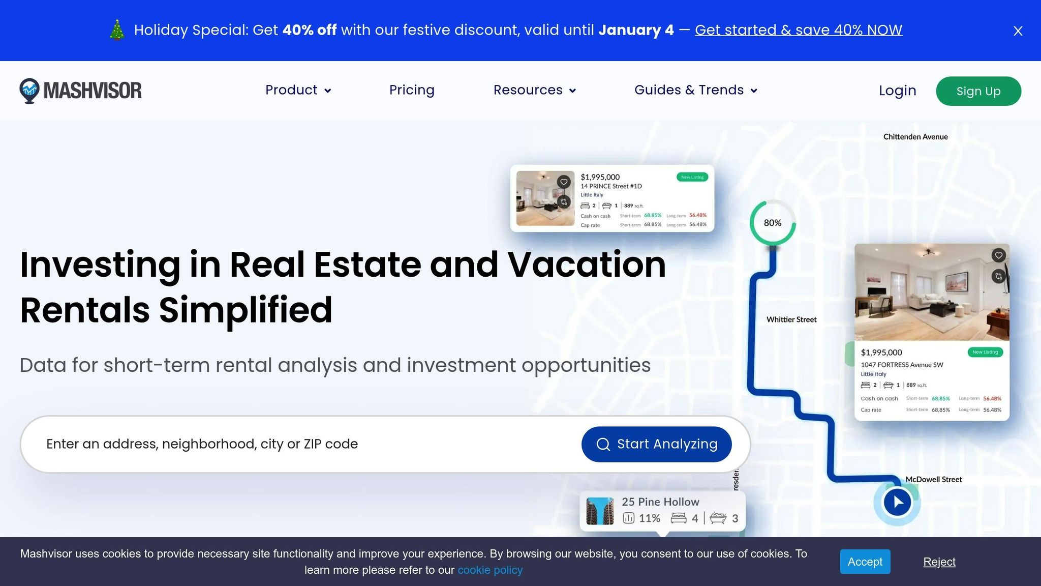 Historical property data API comparison chart.