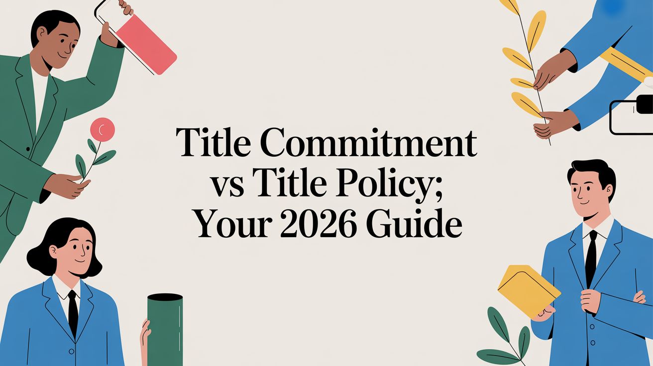 Title Commitment vs Title Policy: Your 2026 Guide