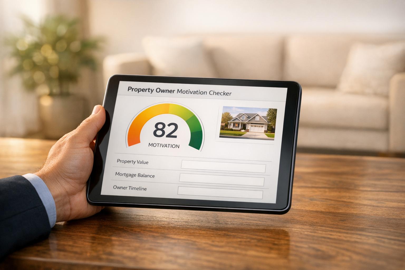 Property Owner Motivation Checker