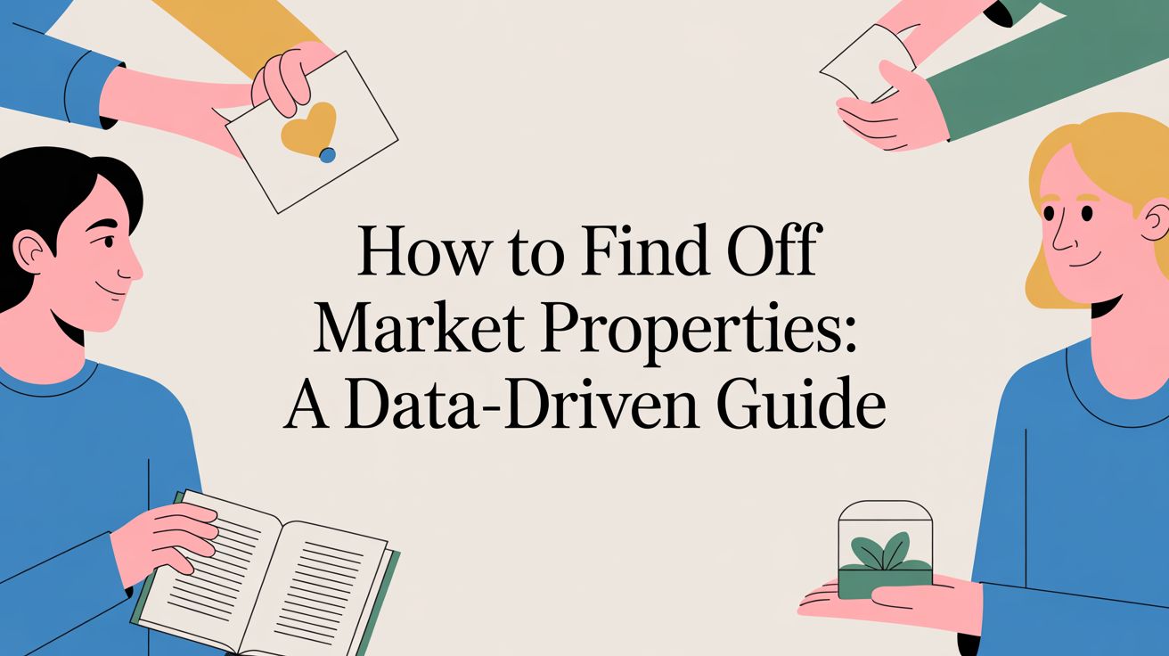 How to Find Off Market Properties: A Data-Driven Guide