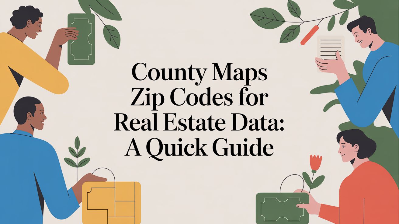 County Maps Zip Codes for Real estate Data: A Quick Guide