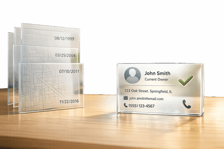 Benefits of Enriched Ownership History Data