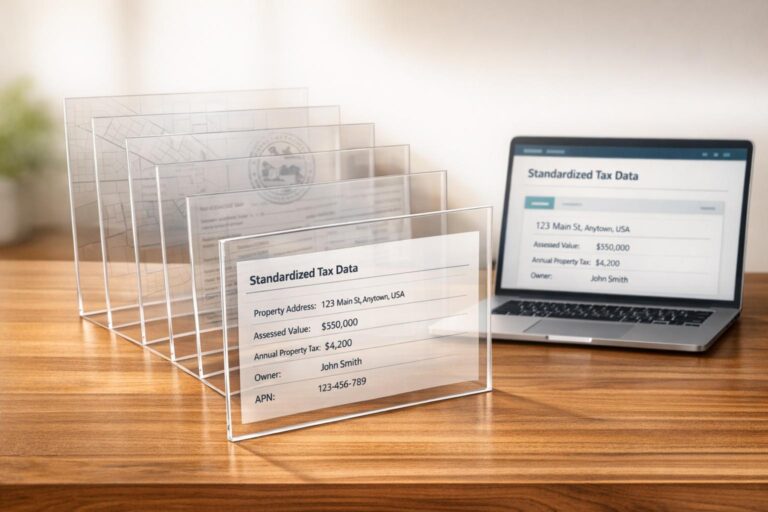 How To Standardize Tax Data for Real Estate APIs