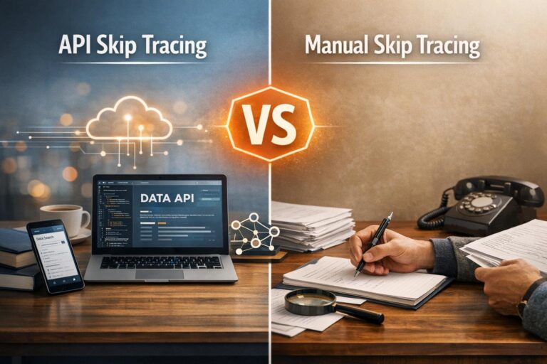 API vs Manual Skip Tracing: Key Differences