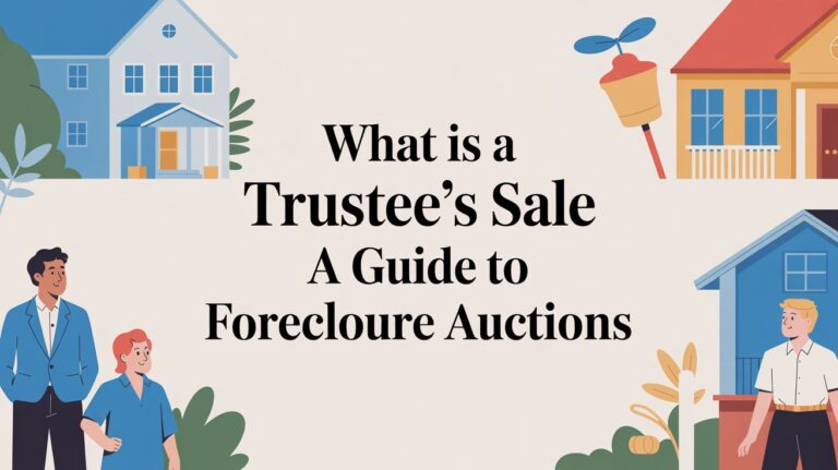 What Is a Trustee’s Sale? An Investor’s Guide to Foreclosure Auctions