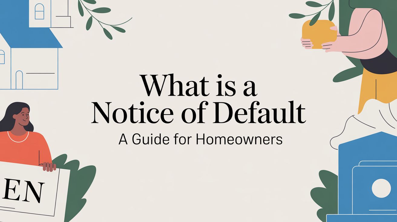 What Is a Notice of Default? The Definitive 2024 Guide