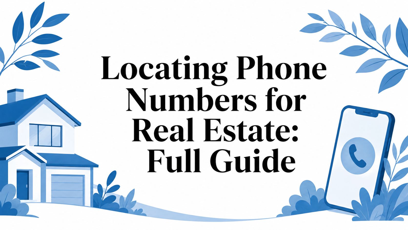 Locating Phone Numbers for Real Estate: Full Guide