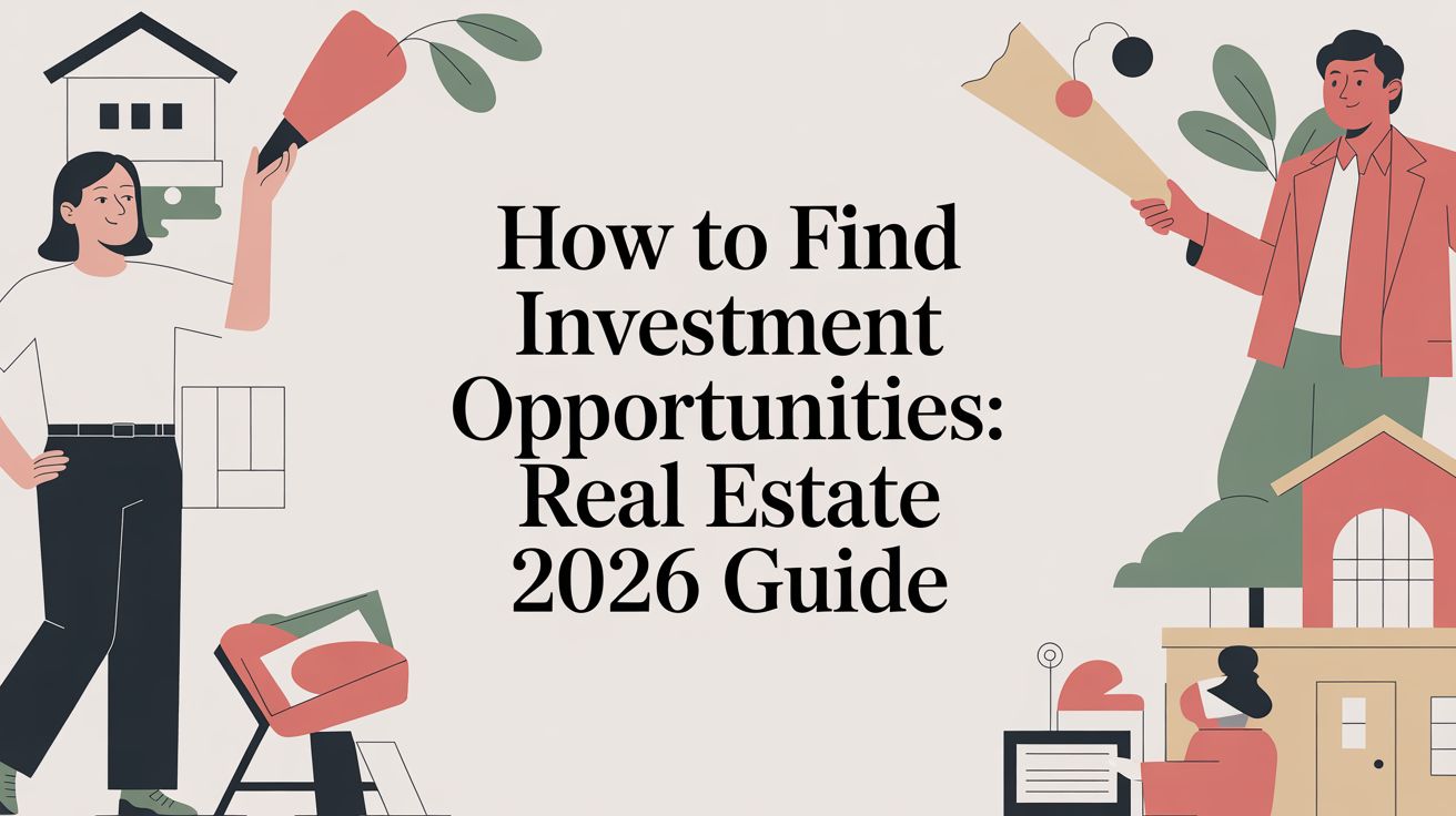How to Find Investment Opportunities: Real Estate 2026 Guide