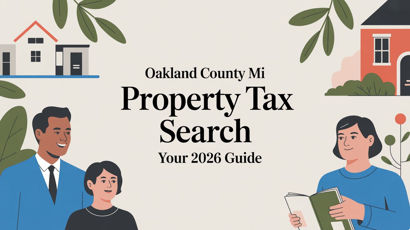 A Deep Dive Into the Oakland County MI Property Tax Search for 2026