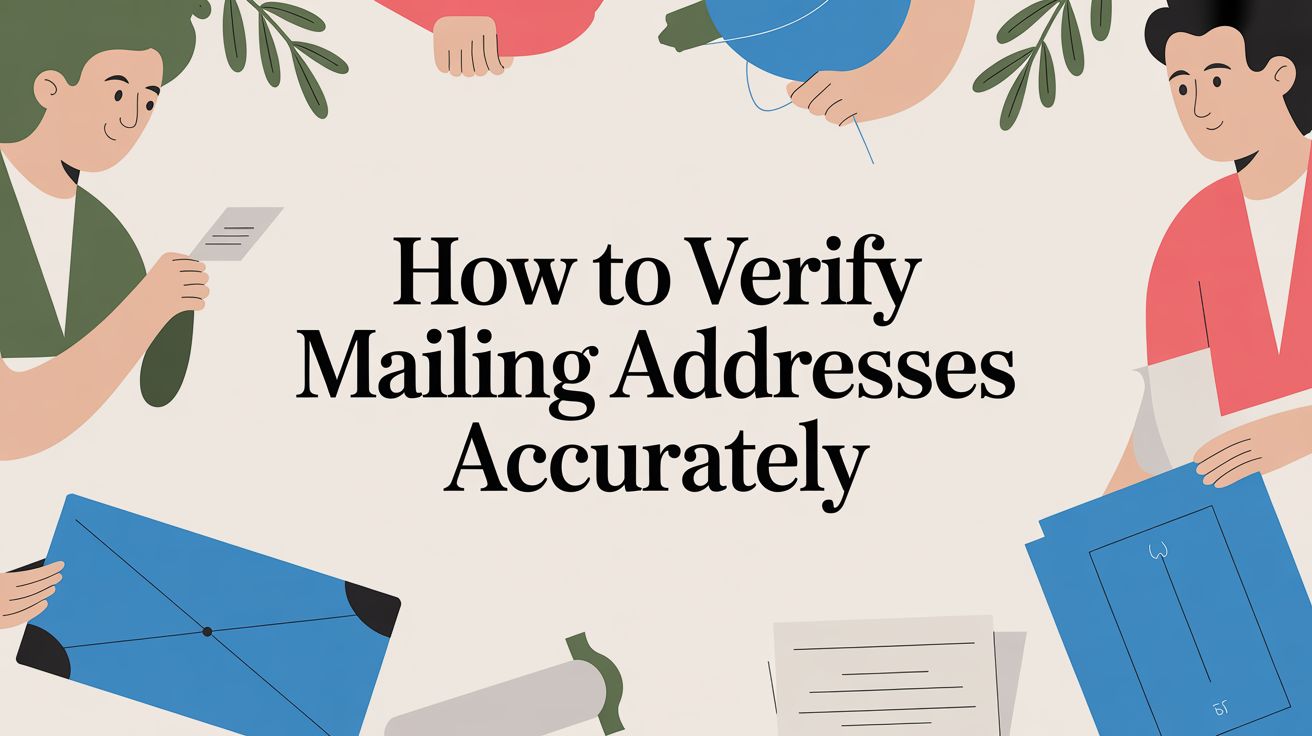 How to Verify Mailing Addresses with 99%+ Accuracy