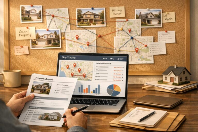 Skip Tracing for Real Estate: The Definitive Guide to Contacting Hard-to-Reach Property Owners