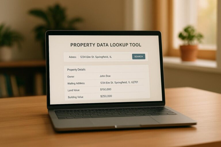 Property Data Loop Up Tool