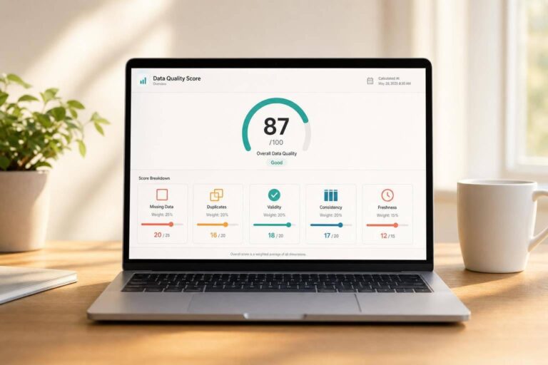 Data Quality Score Calculator