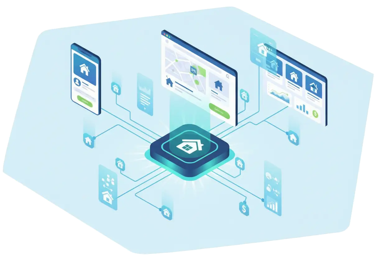Bulk property data licensing workflow: downloading nationwide datasets in Parquet and CSV formats for AI model training and large-scale market analytics.